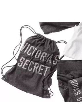 Victoria's Secret | Charcoal Gray Drawstring Gym Bag
